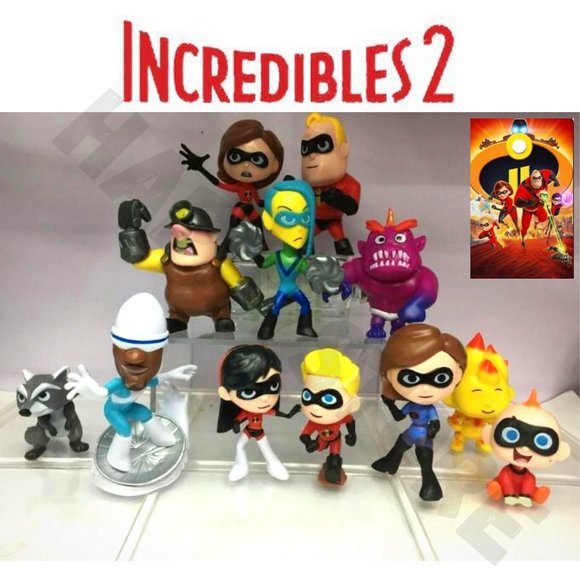 Pixar THE INCREDIBLE 2 Toys Minifigures, Fire Jack - Picture 3 of 8